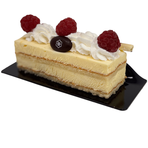 Slice of Chantilly Cake